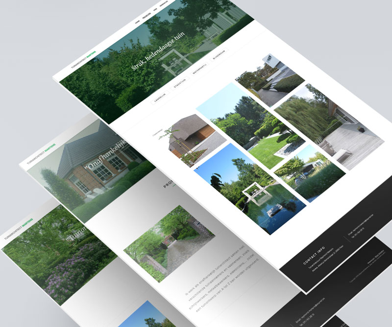 Tuinarchitect Martens Webdesign